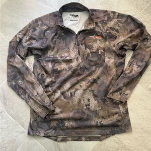 Sitka Gear Waterfowl Timber CORE Merino 220 Half-Zip Pullover